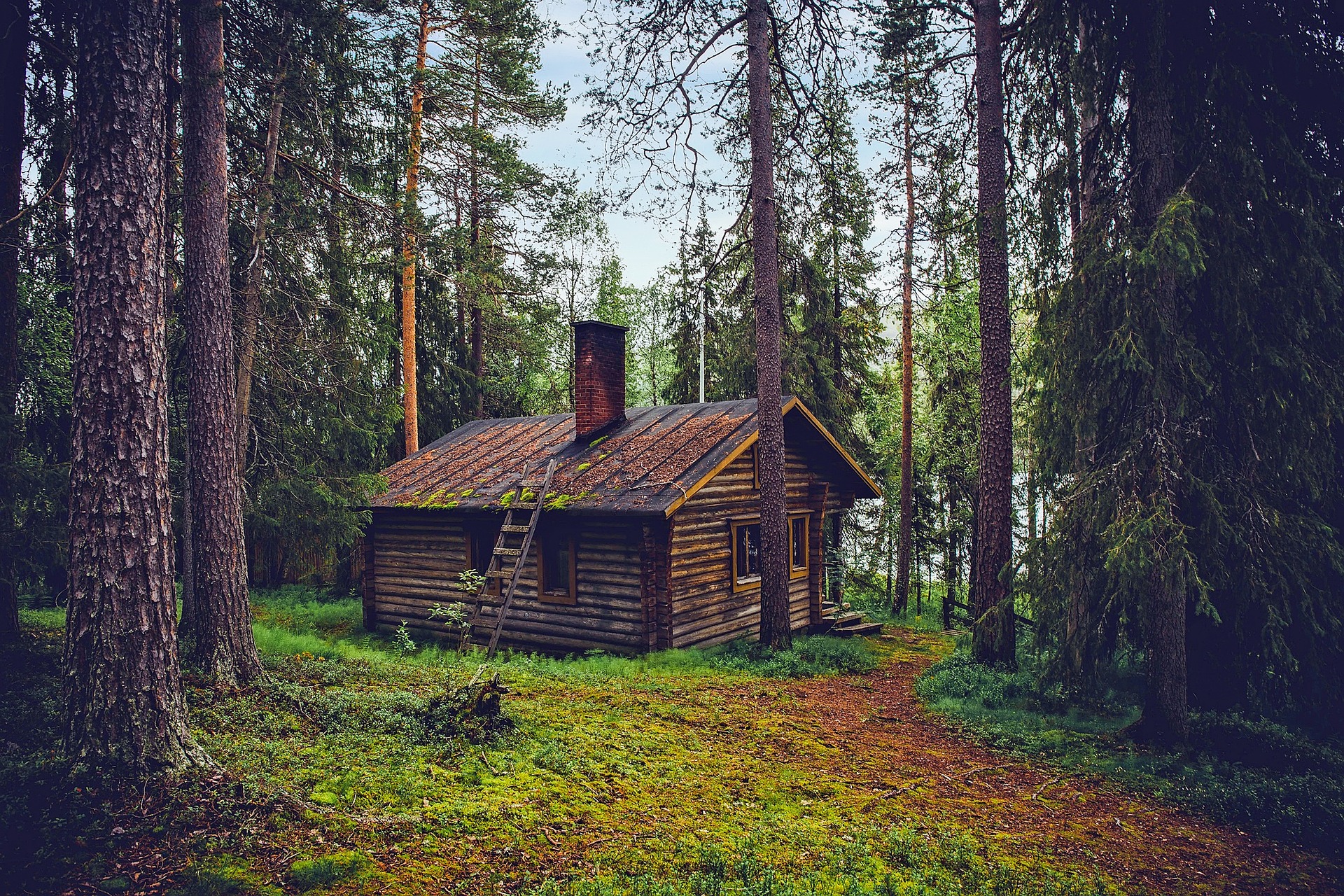 log-cabin-1886620_1920